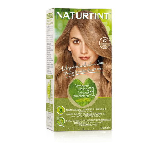 Naturtint - Hair Colour Permanent Sandy Golden Blonde 8G