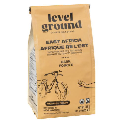 Level Ground Trading - LvGrnd East Africa Dk Whole Bean Orgn