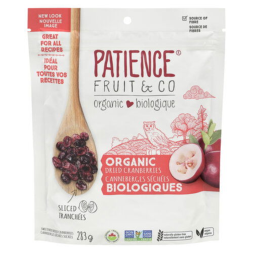 Patience Fruit - Cranberry Halves