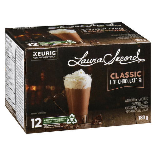 Laura Secord - Hot Chocolate Mix - K Cups