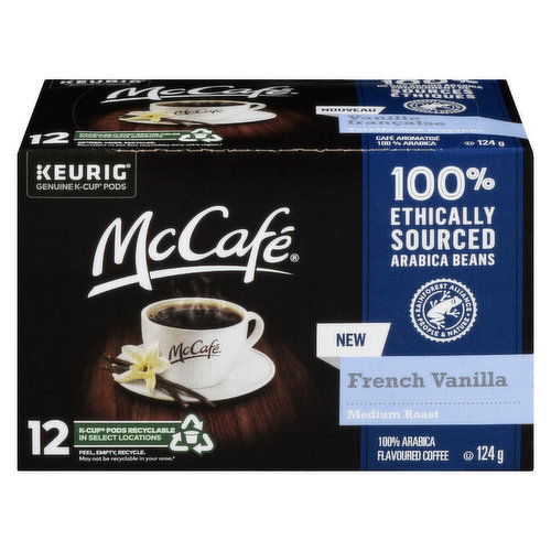 McCafe - French Vanilla Medium Roast K Cups