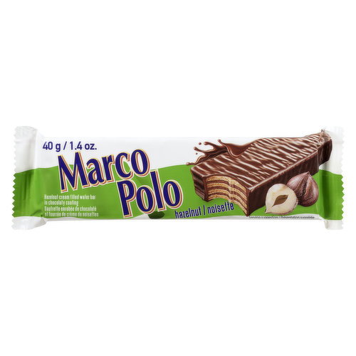 Marco Polo - Hazelnut Wafer Bar