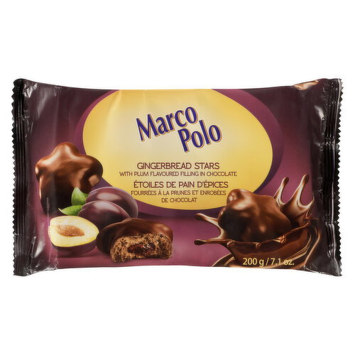Marco Polo - Gingerbread Stars - Plum