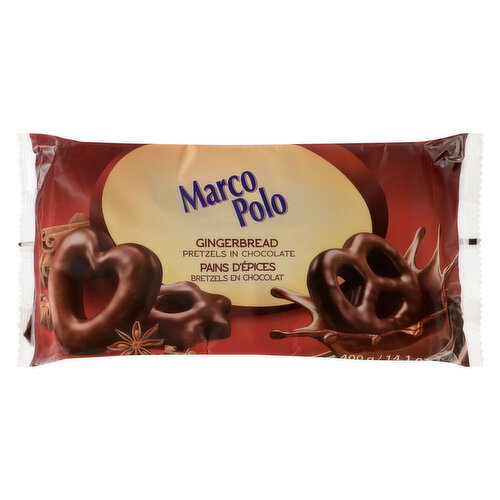 Marco Polo - Gingerbread Pretzels In Chocolate