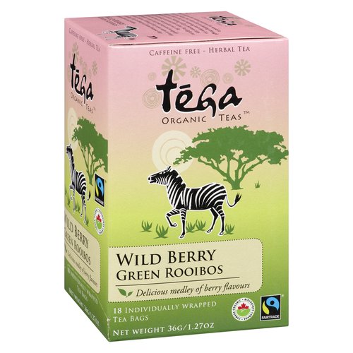 Tega - Wild Berry Green Rooibos Tea