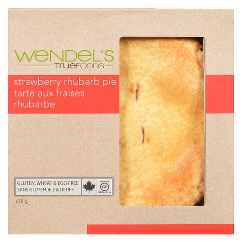 Wendel's - Strawberry Rhubarb Pie