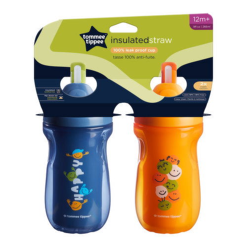 Tommee Tippee - Insulated Straw Cups