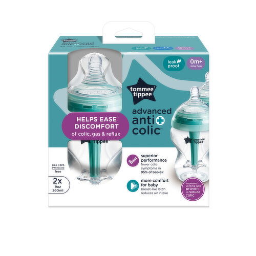 Tommee Tippie - Adv Anti Colic Bottles