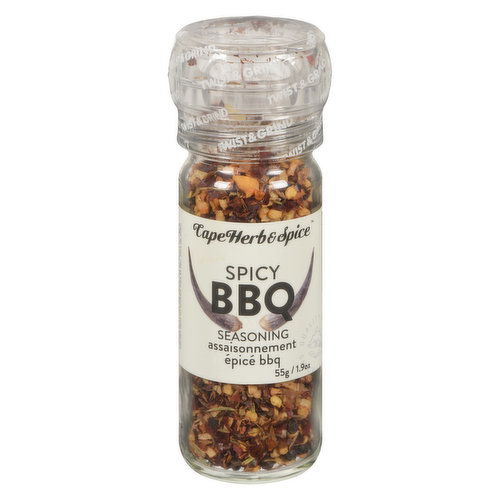 Cape Herb & Spice - Spicy BBQ Seasoning With Grinder