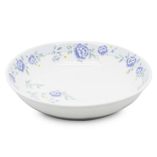 EMF - Blue Peony Soup Plate 8 inch