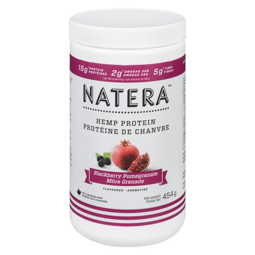 NATERA - Hemp Protein - Blackberry Pomegranate