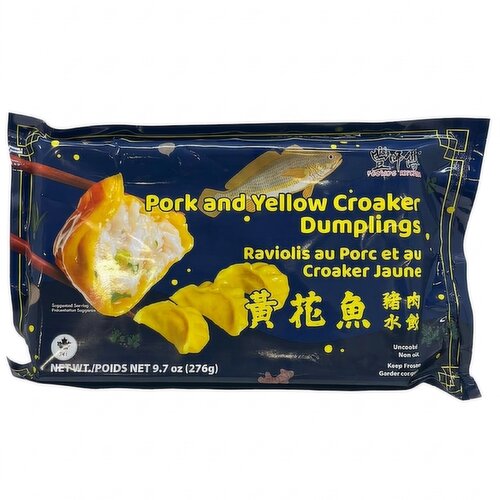 Foongs Kitchen - Pork & Yellow Croaker Dumplings