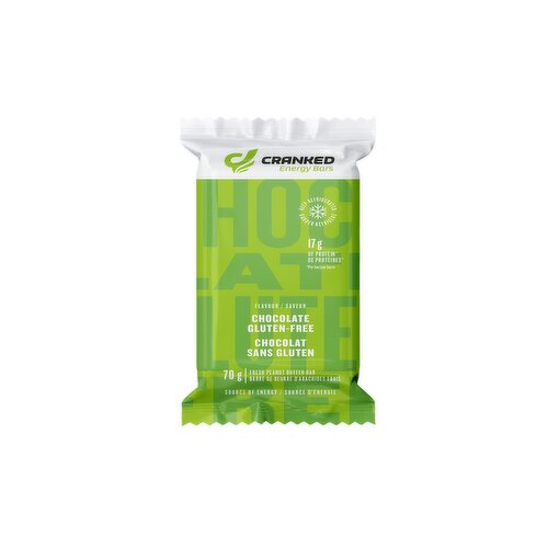 CRANKED Energy Bars - Chocolate Gluten/Dairy Free Bar
