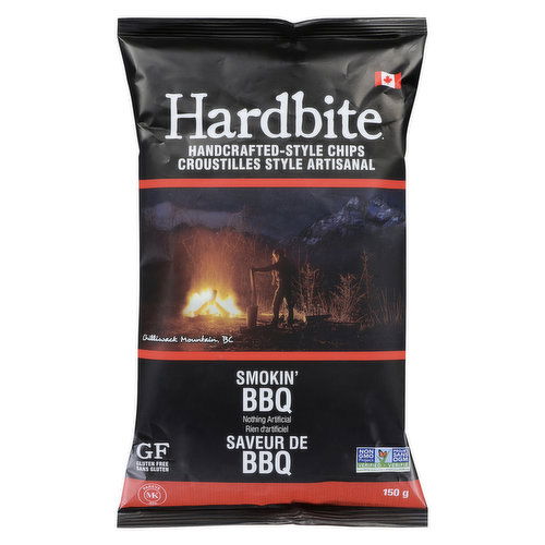 Hard Bite - Handcrafted Potato Chips - Smokin' BBQ