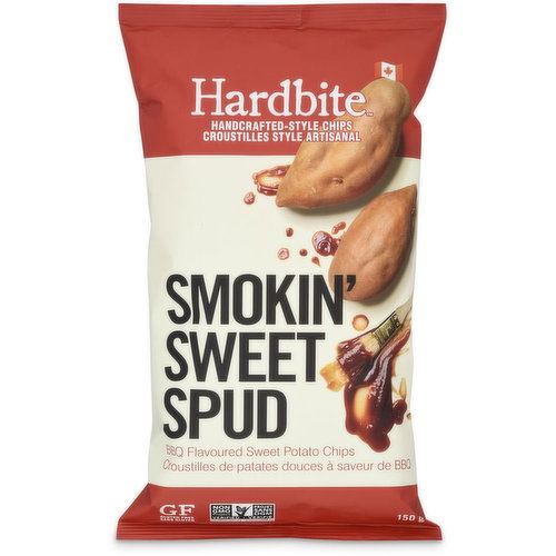 Hard Bite - Smokin Sweet Spud BBQ Sweet Potato Chips