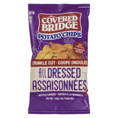 Covered Bridge - All Dressed Potato Chips