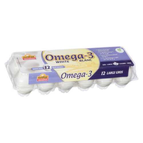Gold Egg - Omega-3 Large White Eggs