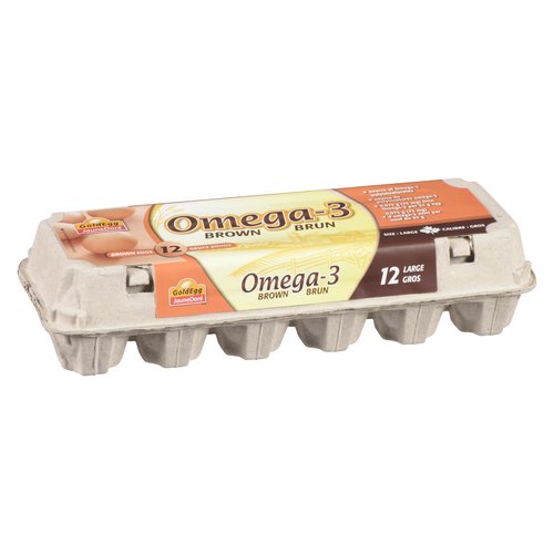 Gold Egg - Omega 3 Large Brown Eggs