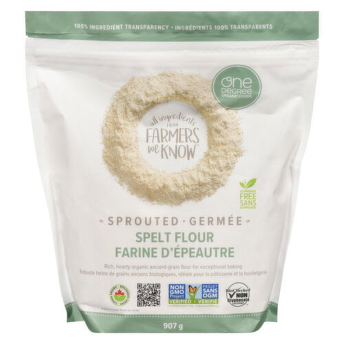 One Degree Organic - Flour Sprouted Spelt