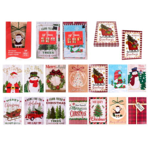 Paper Trendz - Xmas Printed Gift Boxes Assortment