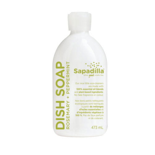 Sapadilla - Rosemary & Peppermint Dish Soap