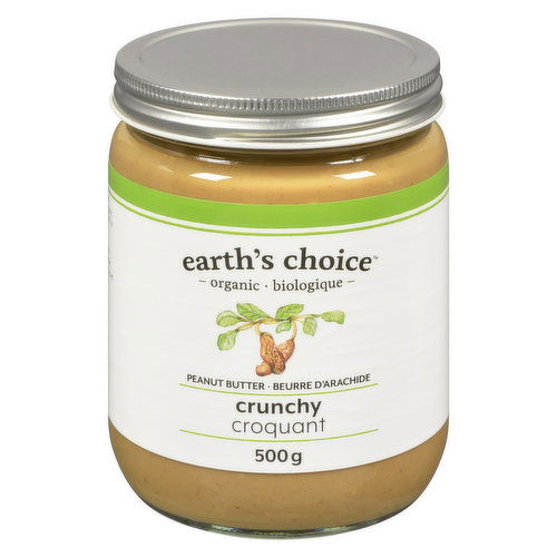 Earth's Choice - Peanut Butter - Crunchy