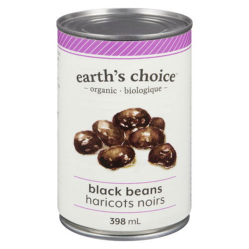 Earths Choice - Beans Black Organic