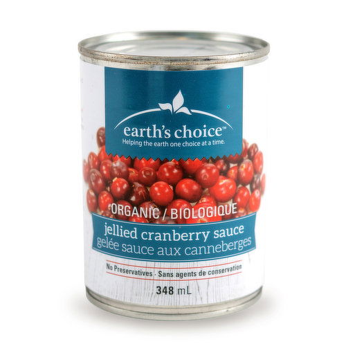 Earths Choice - Jellied Cranberry Sauce Organic