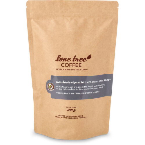 Lone Tree Coffee - Iron Horse Espresso Medium/Dark Roast
