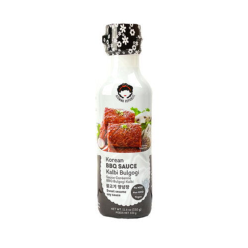 AJUMMA REPUBLIC - KOREA BBQ SAUCE KLB&BG
