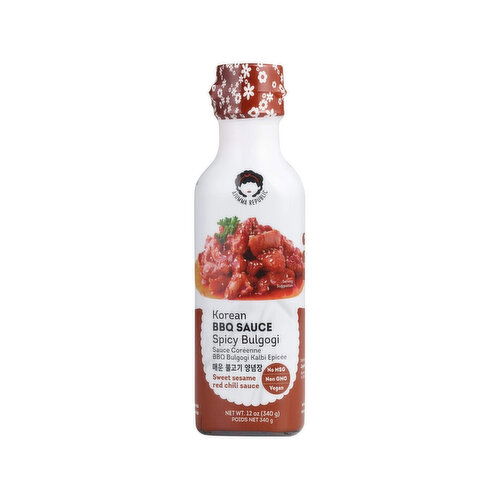 AJUMMA REPUBLIC - KOREA BBQ SAUCE SPICY