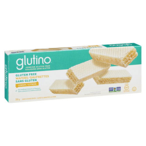 Glutino - Gluten Free Wafers - Lemon