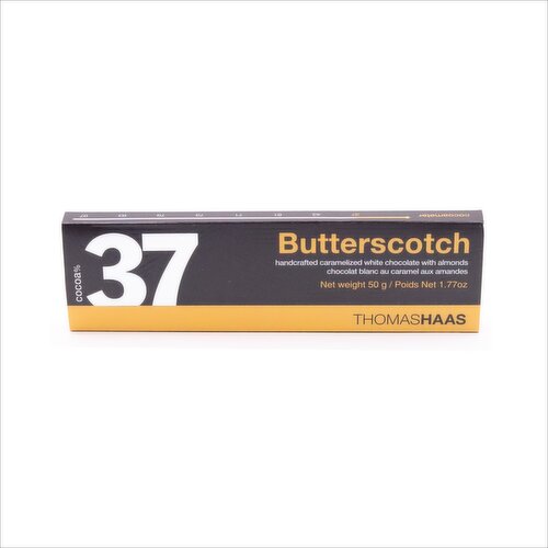 THOMAS HAAS - 37% Butterscotch Chocolate Bar