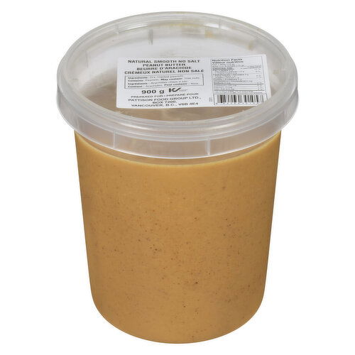 Peanut Butter - Natural Smooth & Unsalted