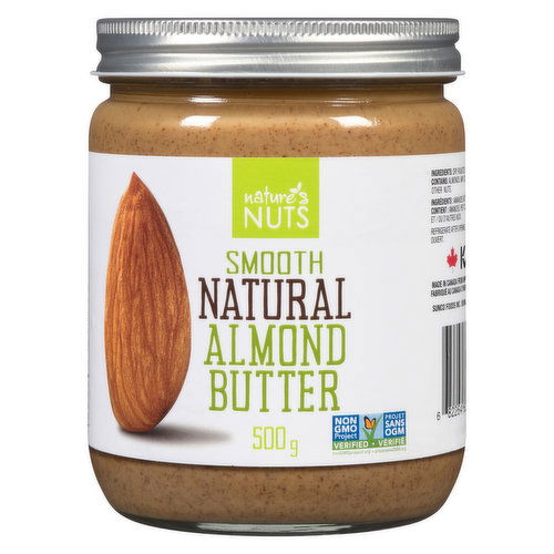 Nature's Nuts - Natural Smooth Almond Butter