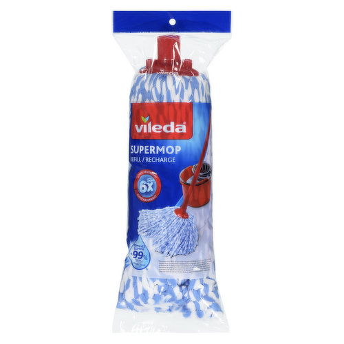 Vileda - Supermop Cotton Microfibres Refill