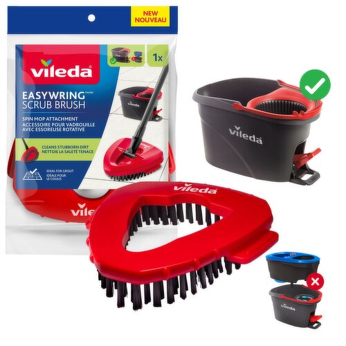 Vileda - Easy Wring Scrub Brush