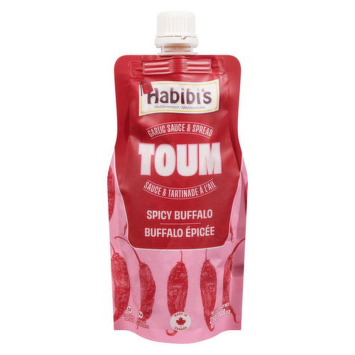 Habibi's - Toum Garlic Sauce & Spread Spicy Buffalo