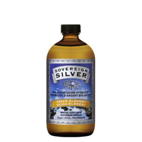 Sovereign Silver - Silver Hydrosol With Cap