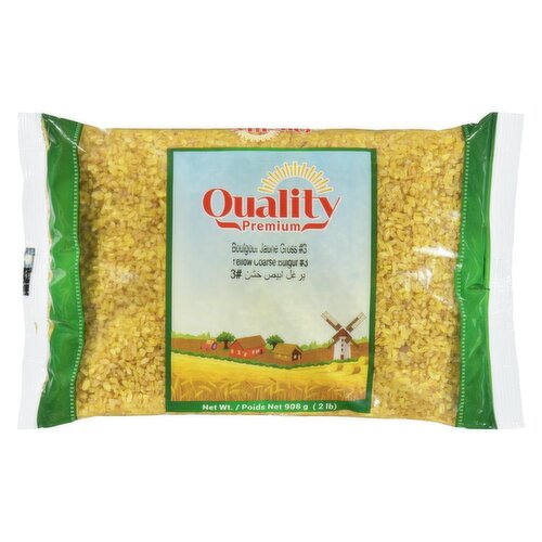 Quality - Premium Yellow Bulgar Coarse