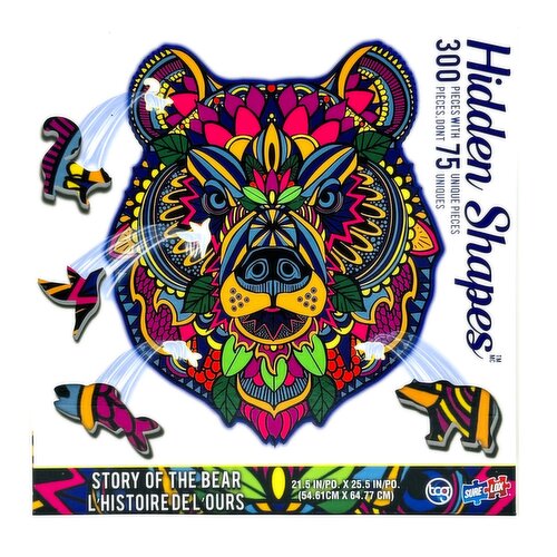 Surelox - Hidden Shape Bear 300pc Puzzle