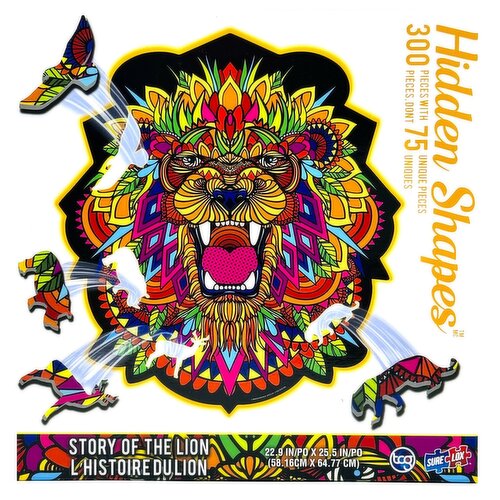 Surelox - Hidden Shape Lion 300pc Puzzle