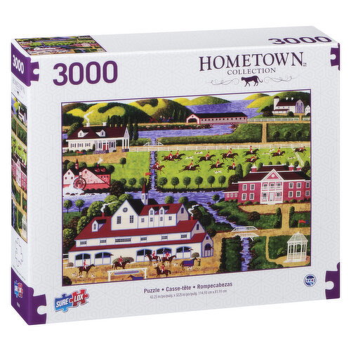 Sure Lox - Chasing Hounds Puzzle 3000pc