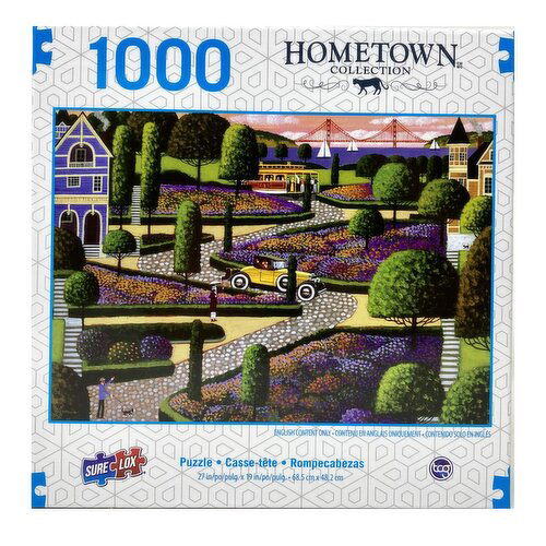 Sure Lox - Lombard St Puzzle 1000pc