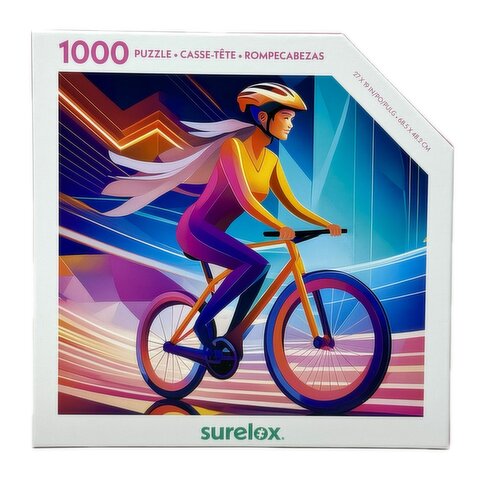 Surelox - Pedal Power 1000pc Puzzle