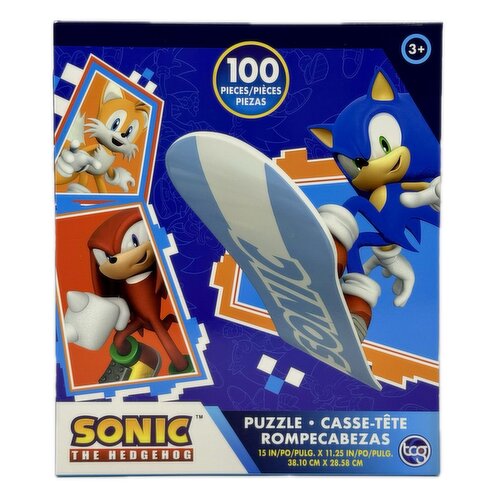 TCG - Sonic The Hedgehog Kids Puzzle, 100 Pieces