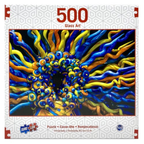 Surelox - Glass Art Amulet Puzzle 500pc