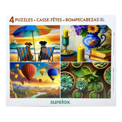 Surelox - Sunshine/ Flowers 1000/500pc