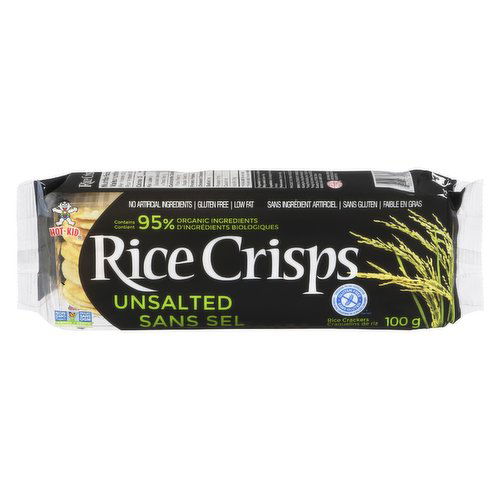 HOT-KID - Classic Unsalted Rice Crisps
