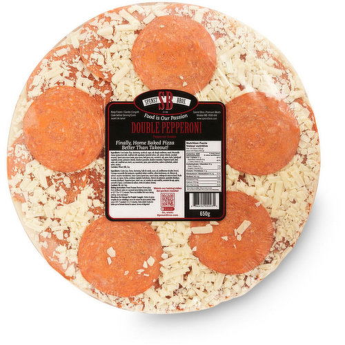 Spenst Bros - Double Pepperoni Pizza